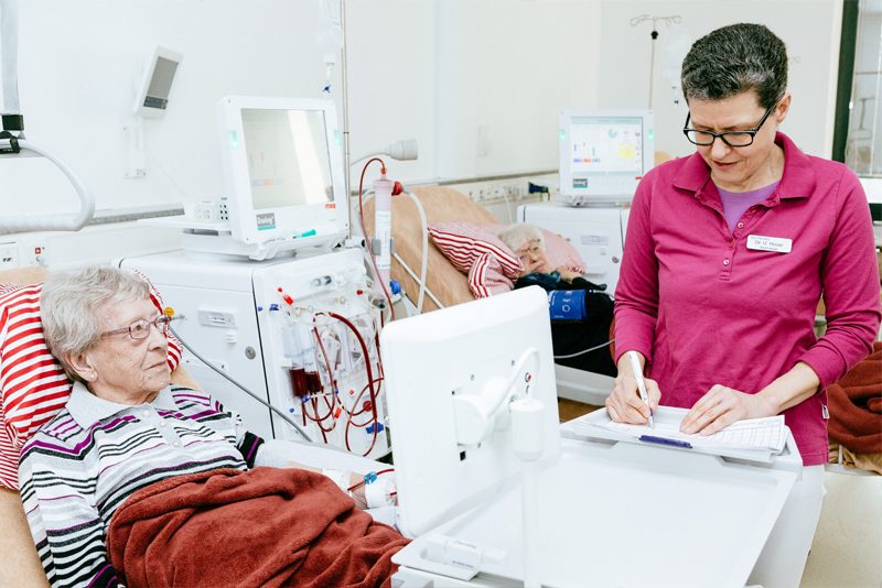 Behandlung Dialysepatient Bremerhaven