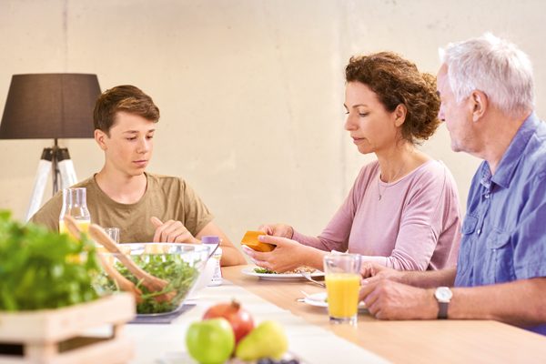 Ernährungstherapie: Die Familie als zusätzliche Unterstützung 