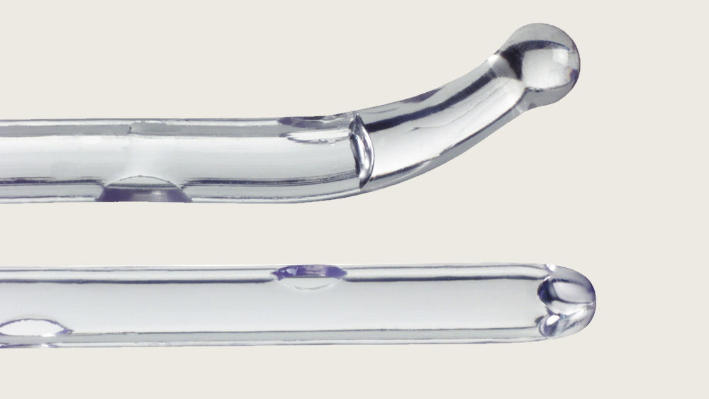 Beispiel für gebogene Kugel und weiche abgerundete Spitze