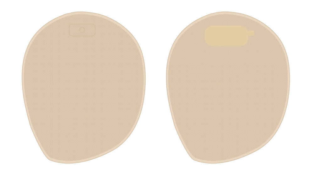 Beutel mit zentralem Filter am oberen Rand  