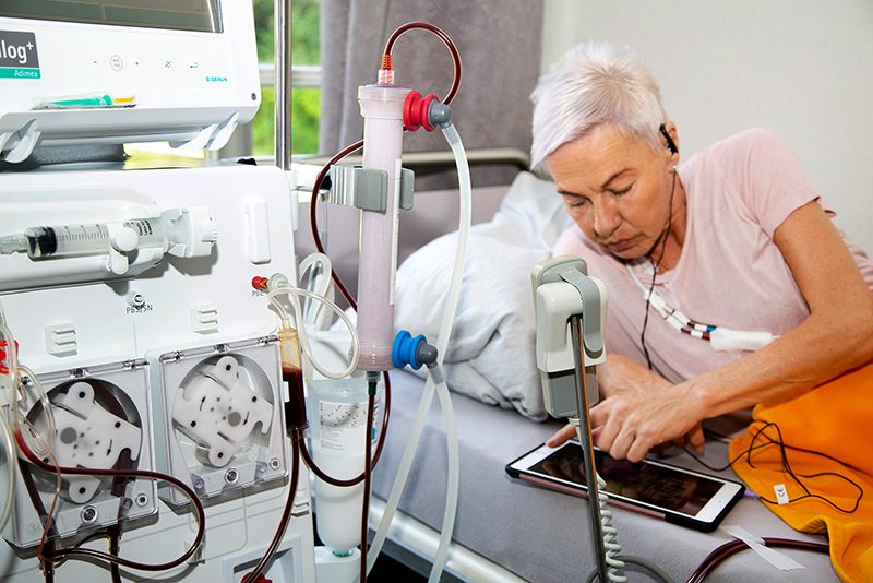 Dialysepatient Bremerhaven-Speckenbüttel