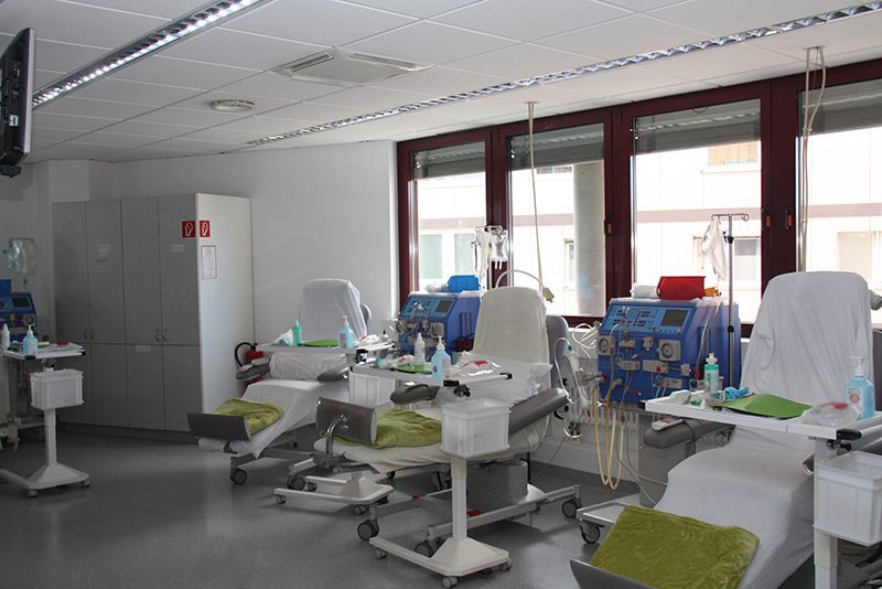 Behandlungsraum Dialyse Karlsruhe