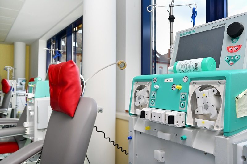 Behandlungsraum Dialyse Braunschweig Ludwigstrasse