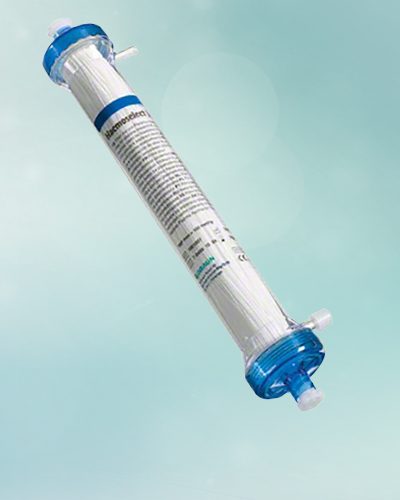 Ploysulphone Hämofilter für die akute Nierenersatztherapie sowie Filtertechnologie für die Separation in Plasma und zellulären Blutbestandteile.