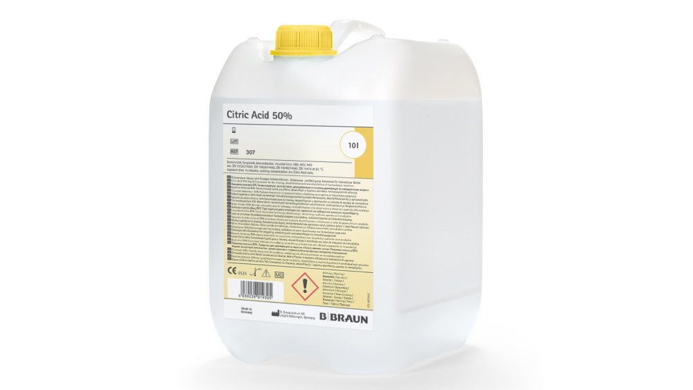 Citronensäurelösung 50 % Kanister